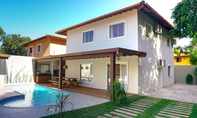 Arraial d'Ajuda House | NEW HOUSE WITH ALL COMFORT AND REQUIRES 450 M FROM THE CENTER
