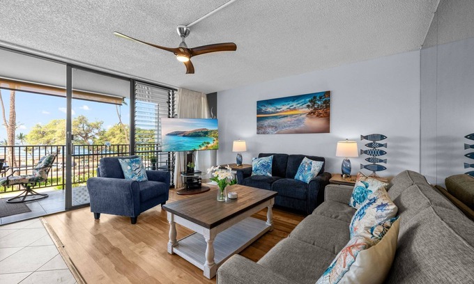 Kihei Condo | New Listing! Direct Ocean Views, Private Lanai