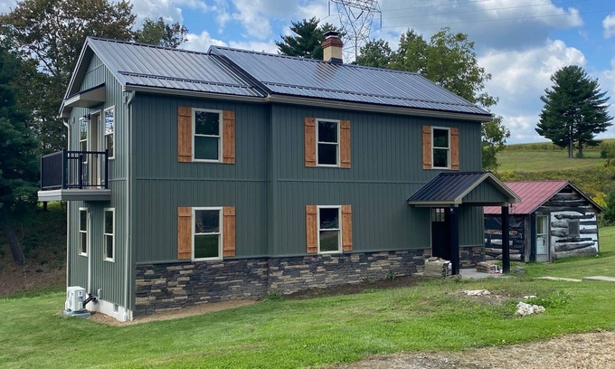 Huntingdon Other | New Listing! Remodeled log farmhouse with lake view!