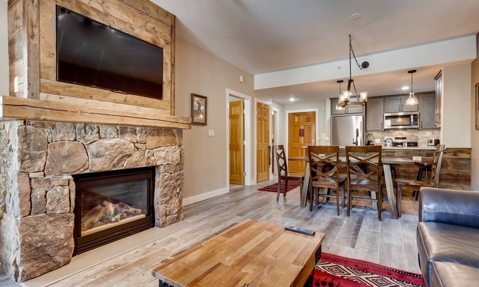 Copper Mountain Village Condo | New Listing Steps from the lifts, Multiple Hot tubs/Play Pool