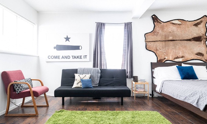 Johnston Terrace Apartment | New Listing! Texas themed private studio near Airport & Downtown