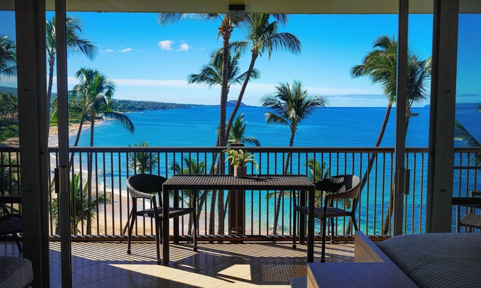 Kihei Condo | New Luxury Remodel, Ocean End, On the Beach! 5-STAR Luxury Condo In Resort