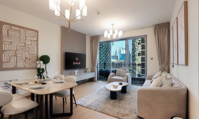 Downtown Dubai Apartment | New Renovated 2BR - Steps from BurjKhalifa & Opera