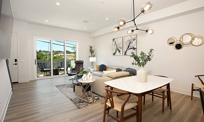 Golden Hill Condo | NEW Residence w/Private Rooftop, Patio and Steps to downtown.