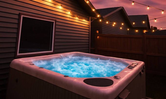 West Edmonton House | *NEW* Rosenthal Restful Retreat | Hot Tub King Bed AC Garage Near WEM