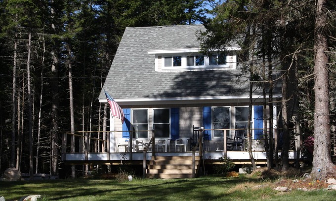 Stonington Cottage | New Secluded Deer Isle Cottage With Island Views - Quiet Woodland Retreat