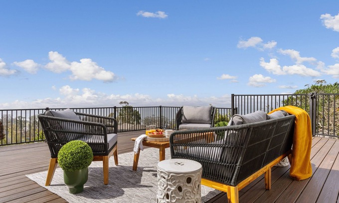 Half Moon Bay House | NEW! Serene Oceanview Escape with Expansive Deck