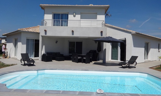 Penta-di-Casinca Villa | NEW VILLA PRIVATE POOL.900M PLAGE.6PERS.TT COMFORT