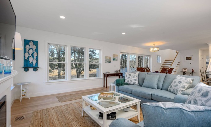 South Chatham House | Newly Built-3 Levels of Living, Central AC, Proximity to Beach and Marsh Views from Every Room!