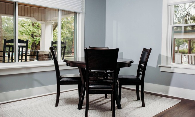 Big Rapids House | Newly Remodeled Charming 3-bedroom Duplex w/WiFi, AC in the Heart of Big Rapids