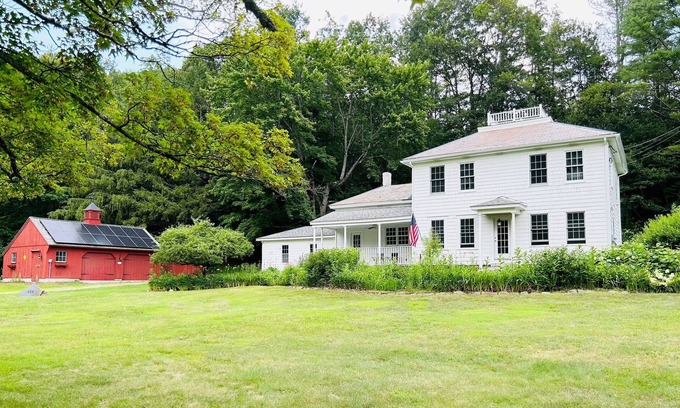 Charlemont Other | Newly renovated historic home on the Deerfield River. Sleeps 10.