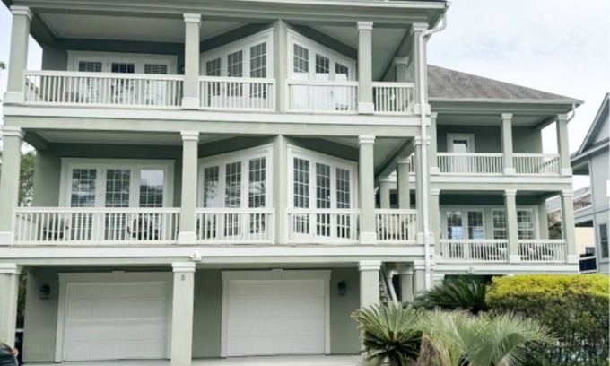 Palmetto Dunes House | Newly Updated, 7 Bedrooms, Game Room, Steps to Beach, Private Pool, Elevator