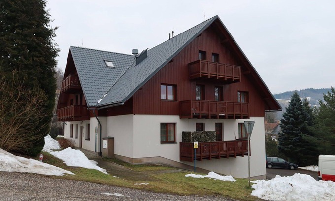 Rokytnice nad Jizerou Apartment | Nice apartment for 4 guests with WIFI, TV, balcony, pets allowed and panoramic view