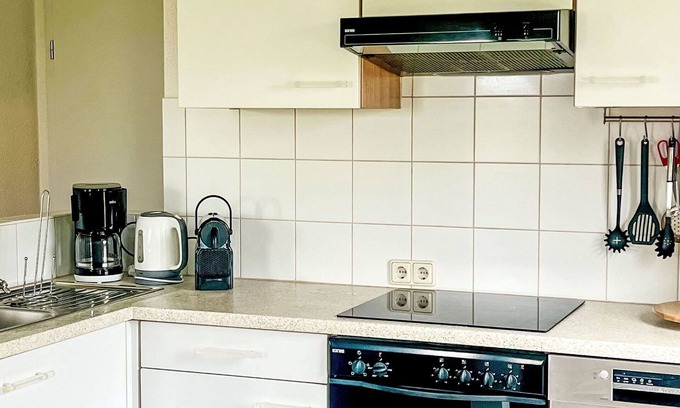 Feriendorf Frankenau House | Nice apartment in villa for 9 people with WIFI, terrace and panoramic view