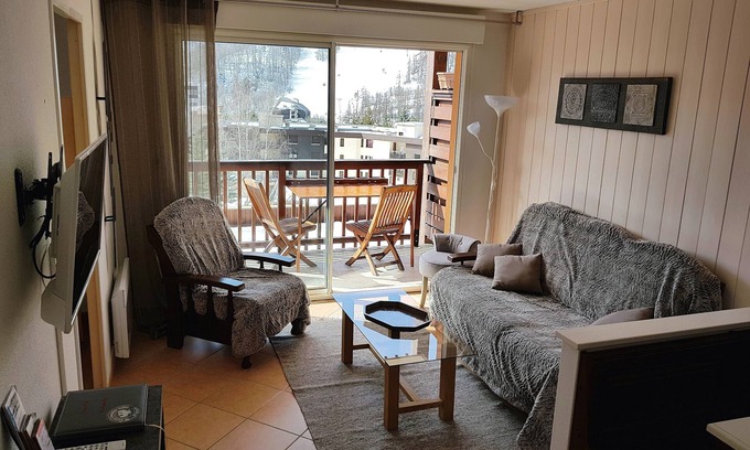 Saint-Chaffrey Apartment | Nice T3, privileged view, 4 people