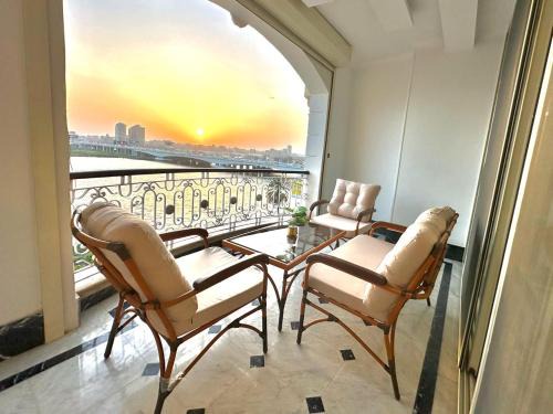 Cairo Apartment | Nile view appt, Cornish Al Nile
