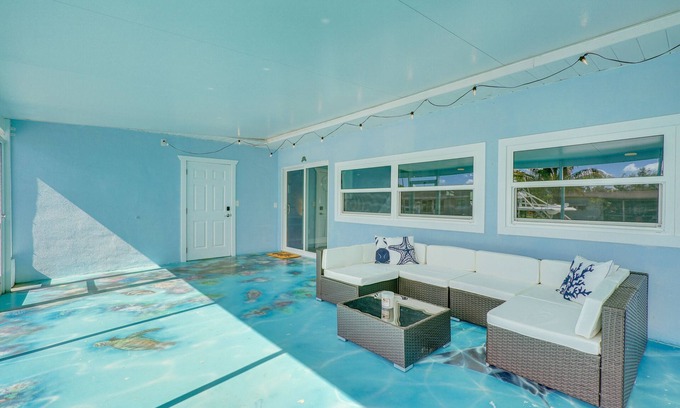 Lochmoor Waterway Estates House | North Fort Myers Home w/Hot Tub & Boat Dock