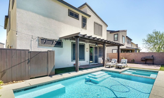 North Las Vegas House | North Las Vegas Home w/ Pool & Spa: Dogs Welcome!