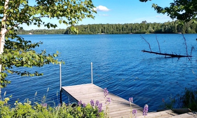 Bigfork Cabin | Northwoods Cabin on a Private Lake: "The Refuge at North Padre"