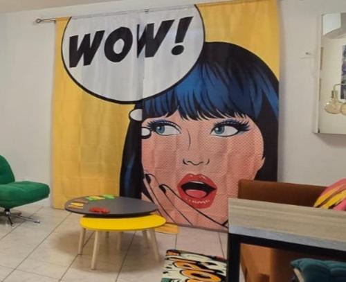 Surgeres Apartment | Nouveau ! Le Pop Appart - Fun et coloré en hypercentre de Surgères