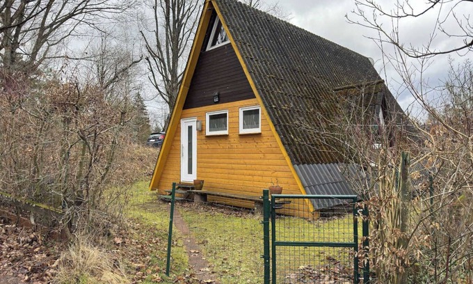 Feriendorf Eichwald House | Nurdachhaus in the Palatinate Forest for up to 6 people with terrace, garden and WiFi