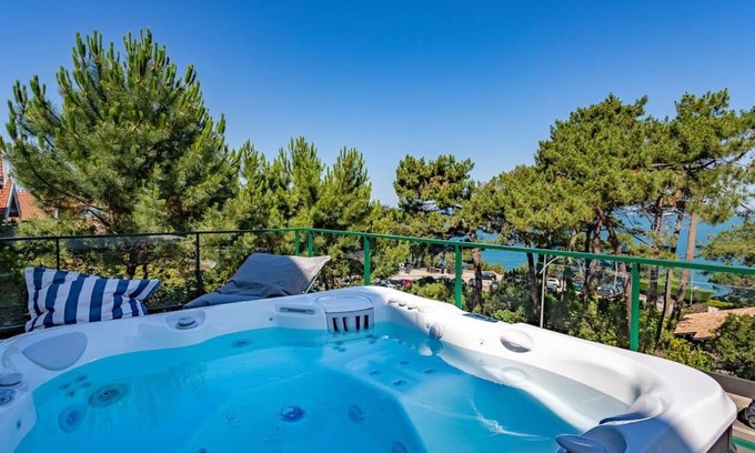 Pyla-sur-Mer Apartment | O'DUNE Pyla Plage -appartement jacuzzi vue mer -