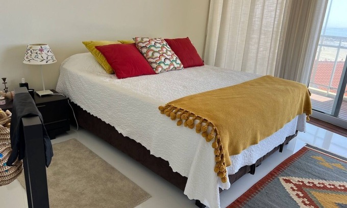 Ofir Apartment | Ocean facing cozy spot. A painting-like stay, brimming with light and fresh air.