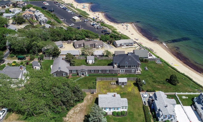 Dennis Port House | Ocean front Family Compound with a 200-foot private beach, on Nantucket Sound