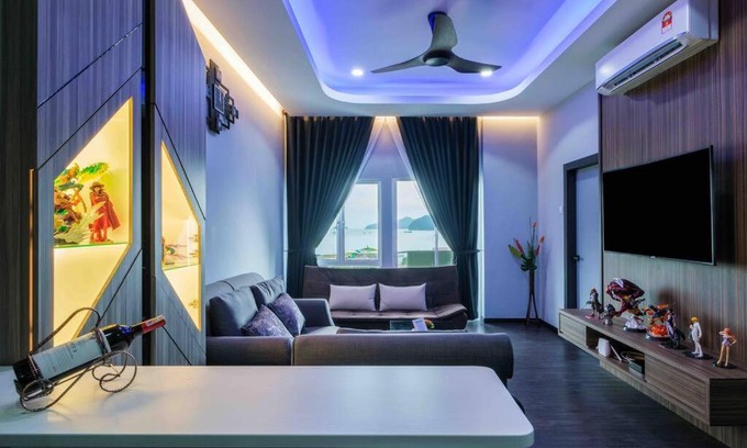 Kuah Apartment | Ocean View *3 Bedrooms,One Piece,Seaview homestay*