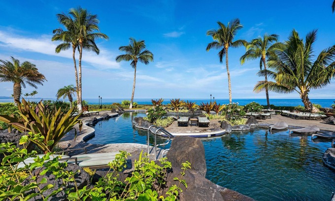Waikoloa Condo | Ocean Views. Hilton Waikoloa Pool Pass Included for stays in 2024! Halii Kai 8D