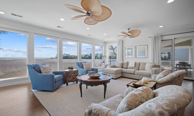 Deer Lake House | Ocean Views - Coastal Retreat on Fripp Island