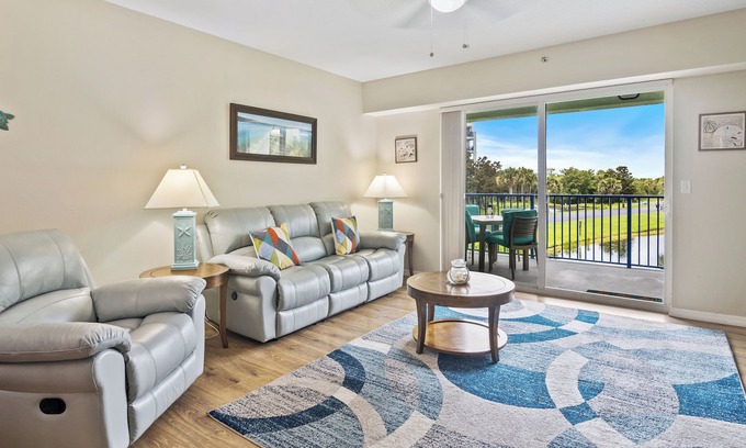New Smyrna Beach Condo | Ocean Walk Bld 15 Unit 203 3BD - Shell Yeah! Beach Condo Getaway