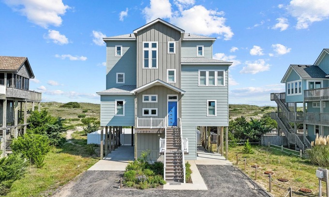 Salvo House | Oceanfront 7025 - The Cure: 5-Bedroom House in Salvo, NC with Private Pool