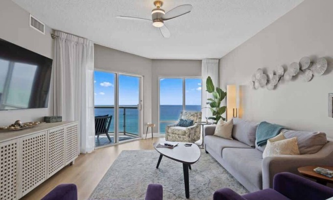 Villa Primera Condo | Oceanfront Elegance – 2BR Fully-Equipped Beachfront Escape