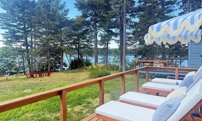 Gouldsboro House | Oceanfront Home on Secluded 11 Acres