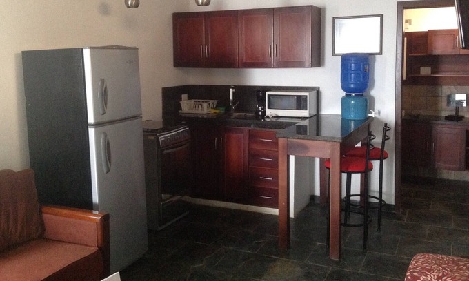 Parroquia Tarqui Apartment | Oceanfront Studio directly on a long sandy beach