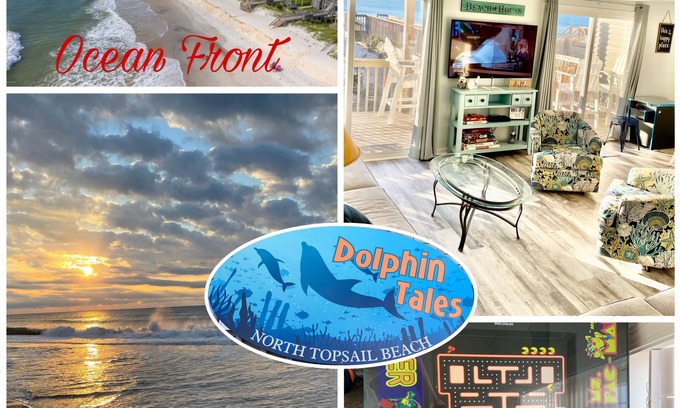 North Topsail Beach House | Oceanfront, 4 bedrooms, Pet Friendly, Linens Inc!π Treat Yourself To Island Life
