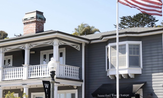 Santa Barbara Condo | Oceanview Summerland Luxury Condo A above Wine Tasting Room- walk to beach!