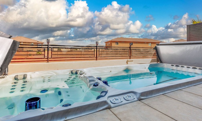 Santa Clara House | Ocotillo Springs Resort 63 | Sleeps 12, Private Hot Tub with BBQ, Ping Pong, and Resort Amenities