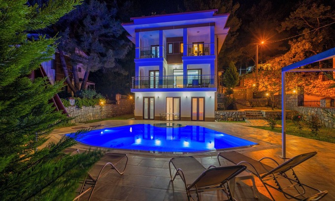 Gocek Villa | Olympia Villa B2, 5 bedroom villa with private pool, 5 km to Oludeniz Beach
