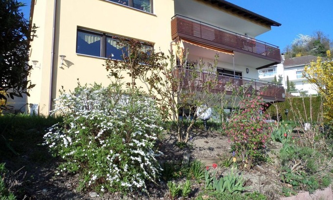 Sipplingen Apartment | On Lake Constance with a magnificent view of the lake and the Alps.