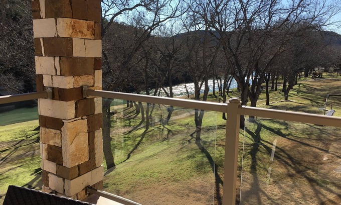 New Braunfels Condo | On River Time.Cozy 3-br 2-ba condo in gated complex, pool, direct river access