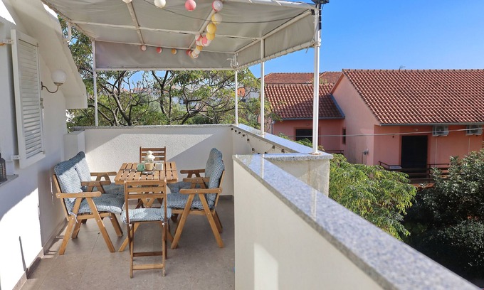 Sukosan Apartment | One bedroom apartment with terrace Sukošan, Zadar (A-13825-a)