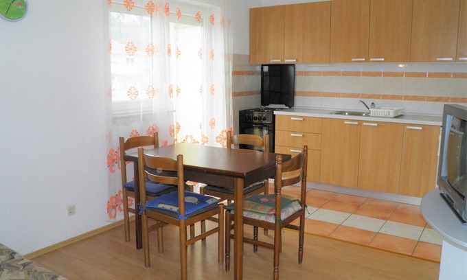 Baska Apartment | One bedroom apartment with balcony and sea view Baška, Krk (A-24181-a)