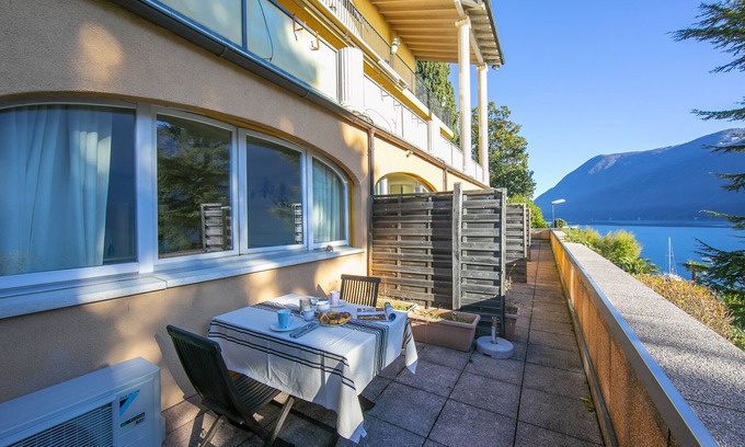 Castagnola Apartment | Orchidea Apt. 4 Front Lake, Castagnola (Lugano), Switzerland