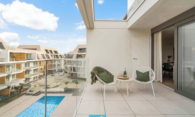 Nieuwpoort Apartment | Orion View-brand new apartment with swimming pool