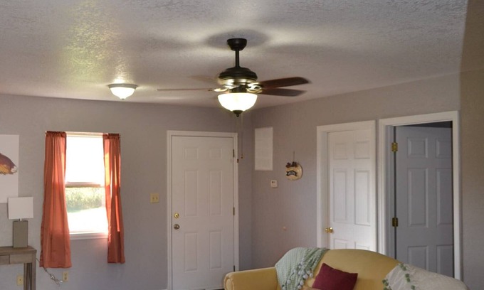 Kerr Apartment | “our little orange a-peel” Gallipolis. No cleaning fee and no Taxes all include.