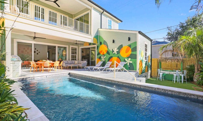 Milan House | Outdoor Living in New Orleans | Heated Pool