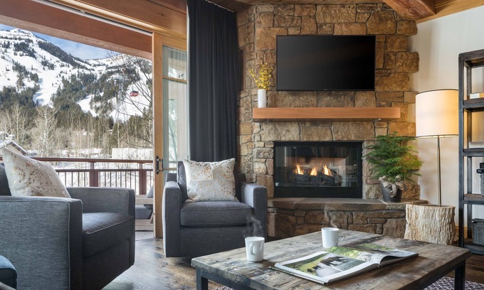 Teton Village Condo | Outpost: Crystal Springs 306 - Ski-In/Ski-Out!