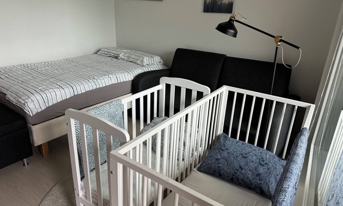 Vantaa Apartment | Over the Railway Station, 7 mins Helsinki Airport
